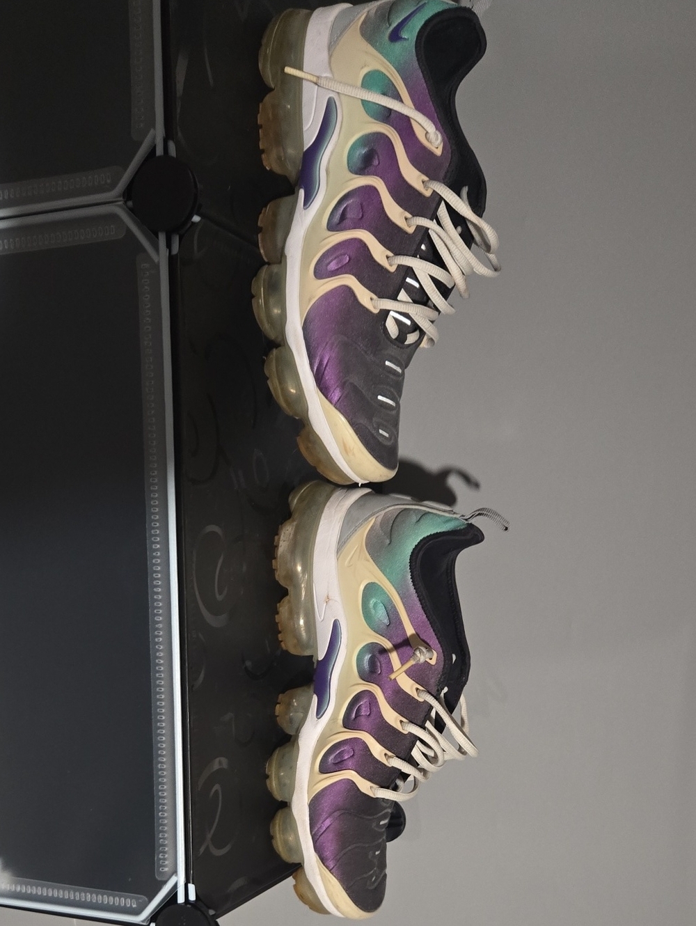 Nike VaporMax Plus Purple Teal Gradient Sneakers
